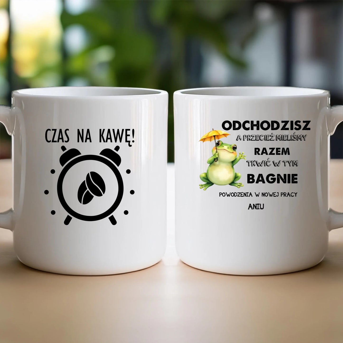 Kubek personalizowany - Odejście z pracy #402