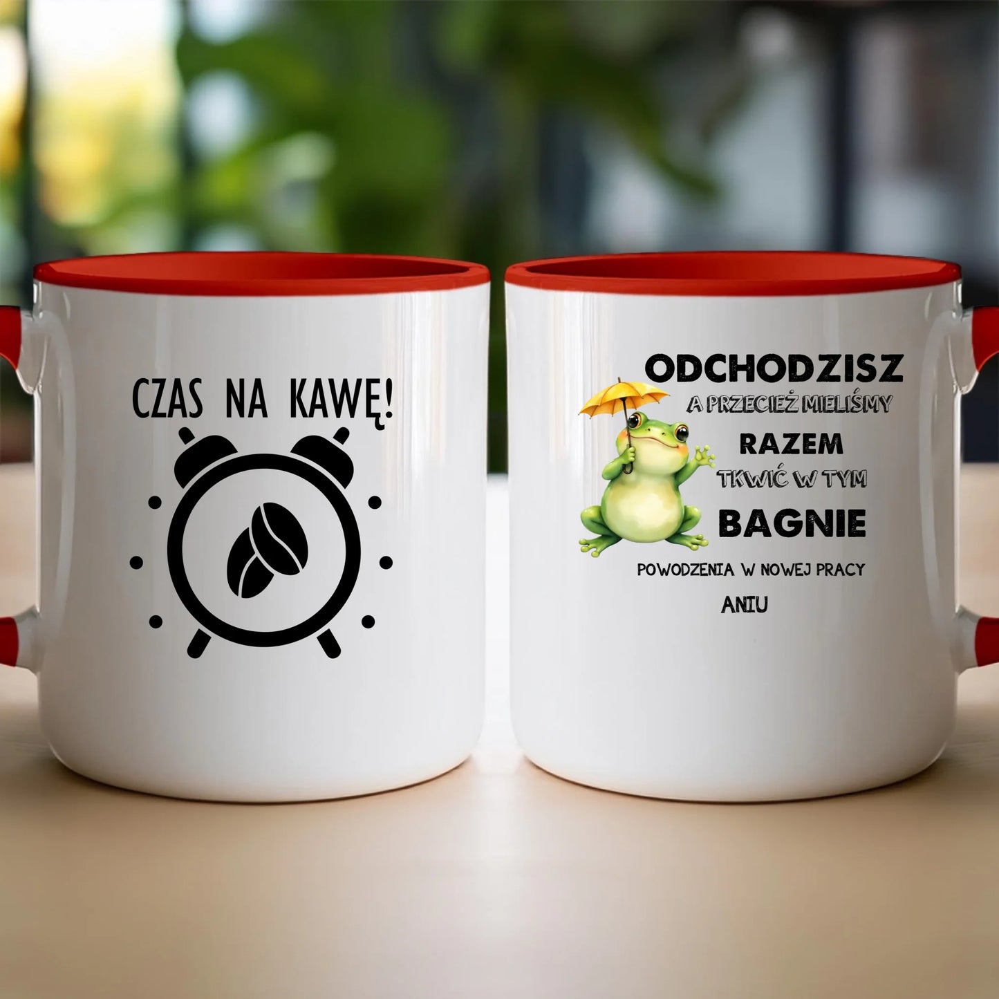 Kubek personalizowany - Odejście z pracy #402