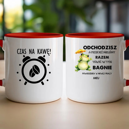 Kubek personalizowany - Odejście z pracy #402