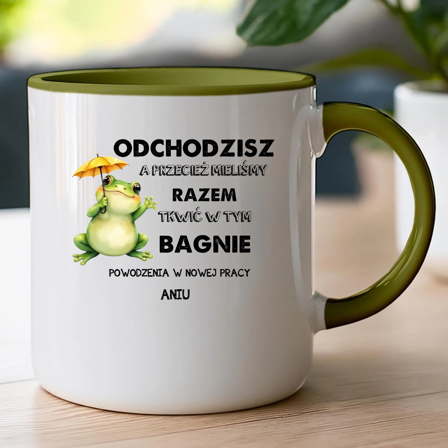 Kubek personalizowany - Odejście z pracy #402