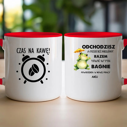 Kubek personalizowany - Odejście z pracy #402