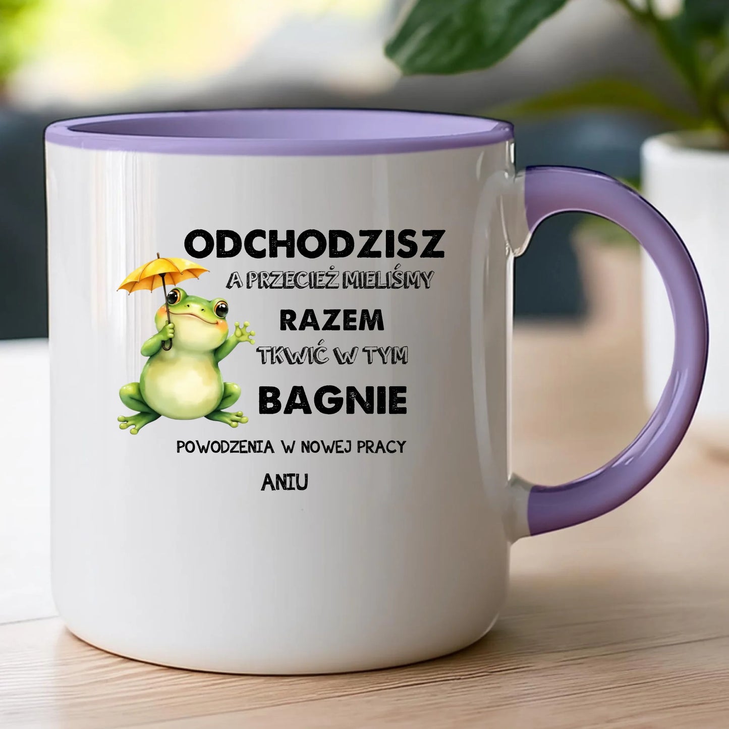 Kubek personalizowany - Odejście z pracy #402