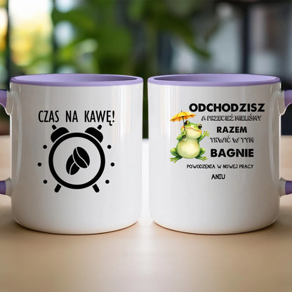 Kubek personalizowany - Odejście z pracy #402