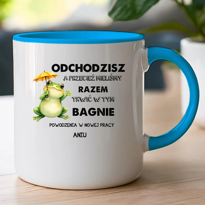 Kubek personalizowany - Odejście z pracy #402