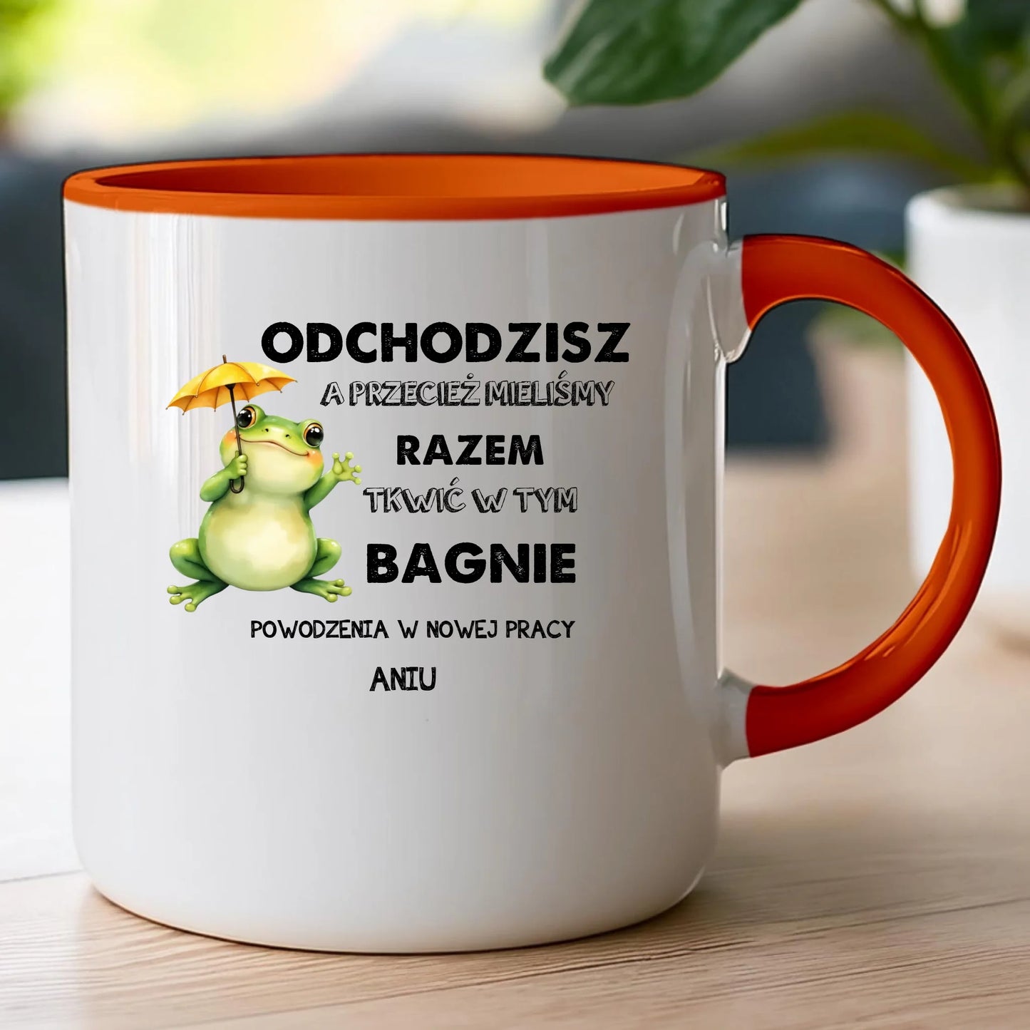 Kubek personalizowany - Odejście z pracy #402