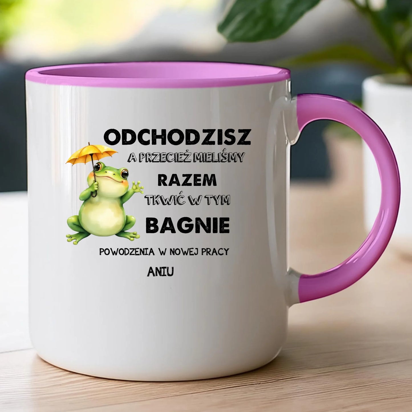 Kubek personalizowany - Odejście z pracy #402