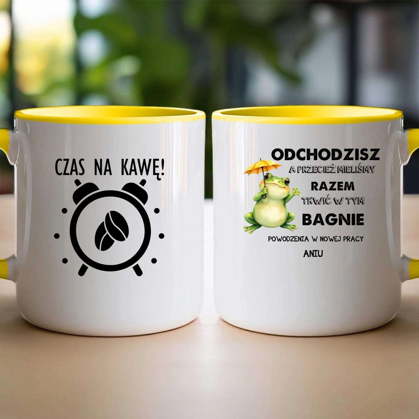 Kubek personalizowany - Odejście z pracy #402