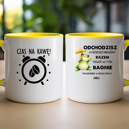 Kubek personalizowany - Odejście z pracy #402