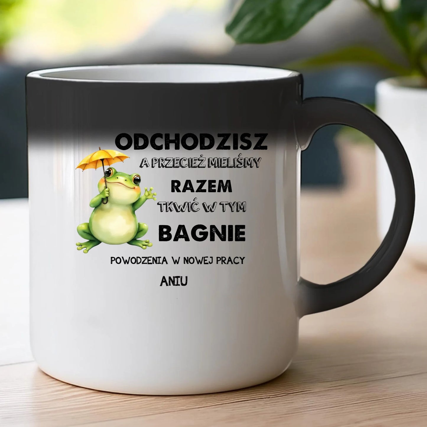Kubek personalizowany - Odejście z pracy #402