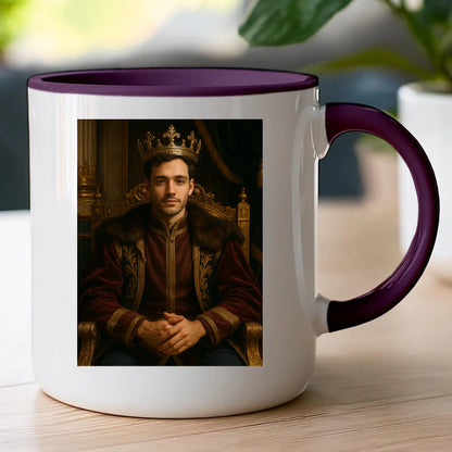 Kubek - Królewski portret ze zdjęcia [generowany przez AI]