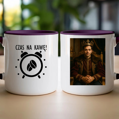 Kubek - Królewski portret ze zdjęcia [generowany przez AI]