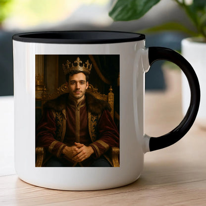 Kubek - Królewski portret ze zdjęcia [generowany przez AI]