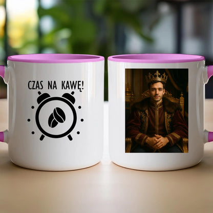 Kubek - Królewski portret ze zdjęcia [generowany przez AI]