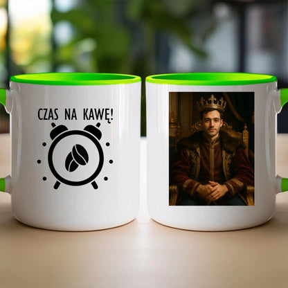 Kubek - Królewski portret ze zdjęcia [generowany przez AI]