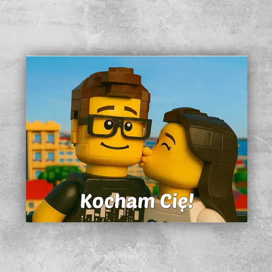 Fotoobraz - Twoje zdjęcie z klocków LEGO [generowane przez AI]