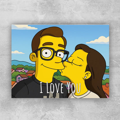 Fotoobraz - Twoje zdjęcie jak z Simpsonów [generowane przez AI]