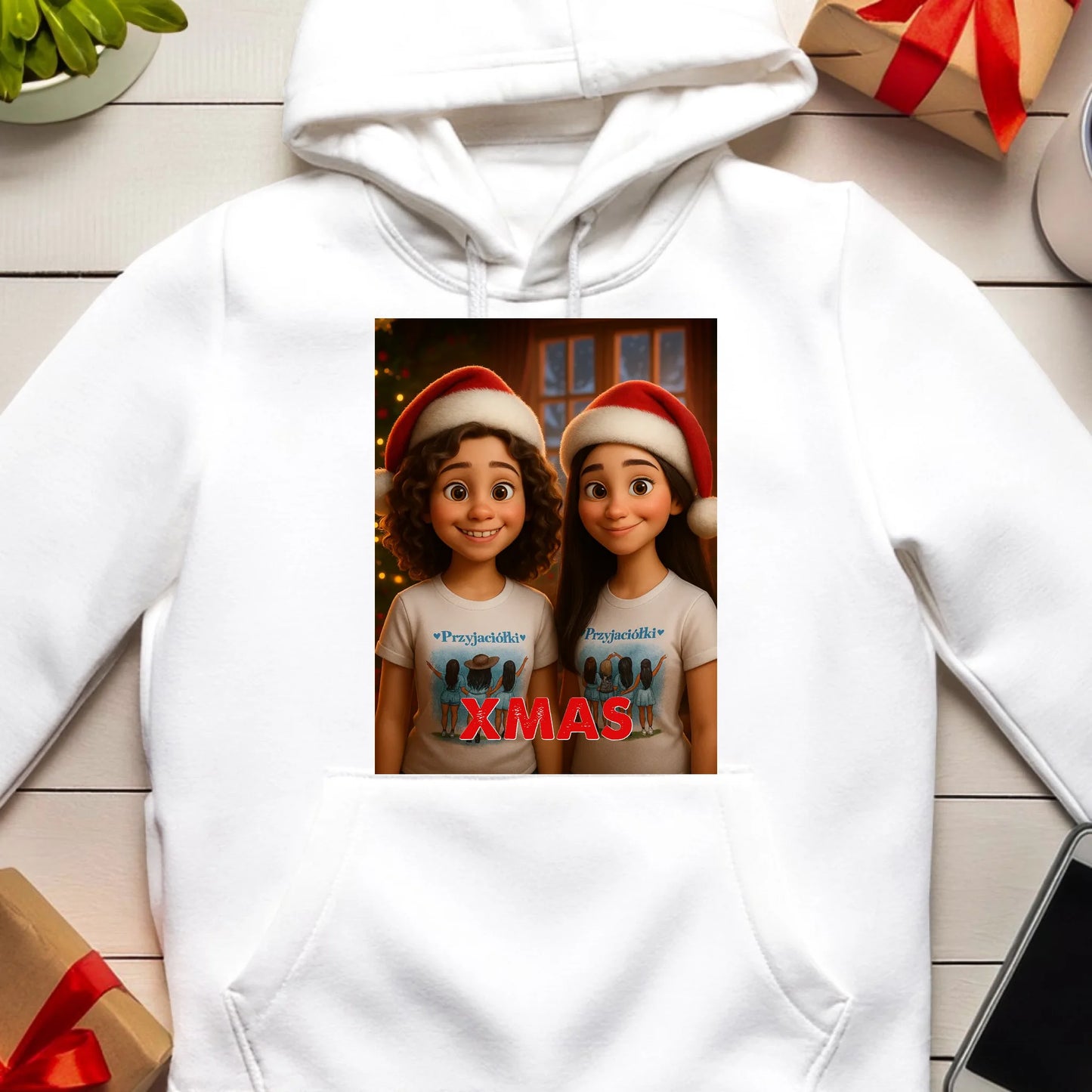 Bluza z własnym zdjęciem - świąteczny klimat [generowane przez AI]