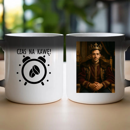 Kubek - Królewski portret ze zdjęcia [generowany przez AI]