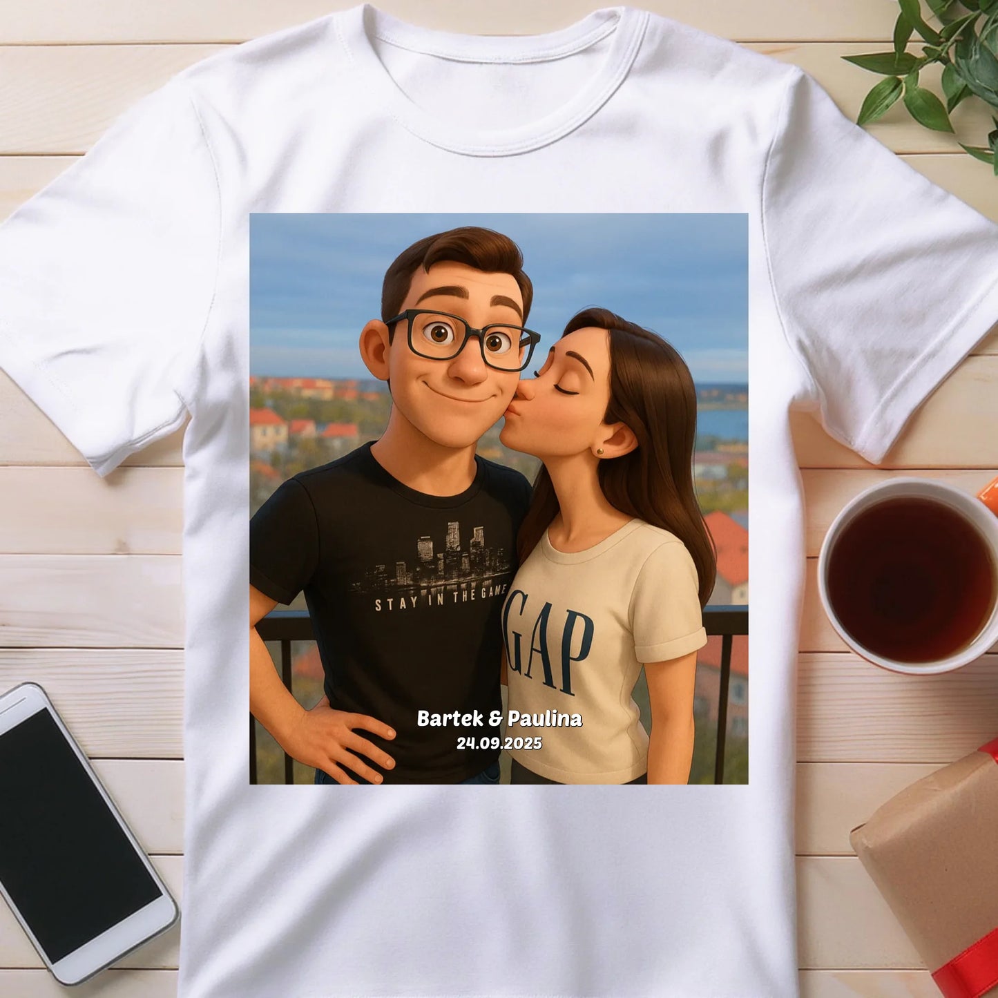 Koszulka z własnym zdjęciem - jak z Bajki