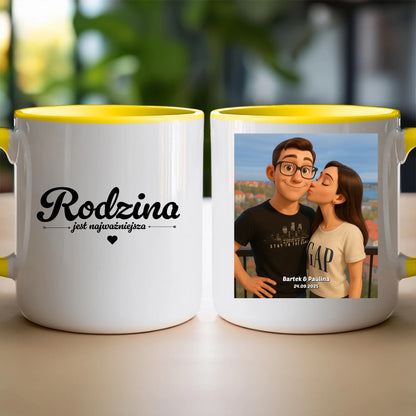 Kubek z własnym zdjęciem - jak z bajki! [AI]