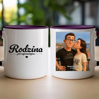 Kubek z własnym zdjęciem - jak z bajki! [AI]