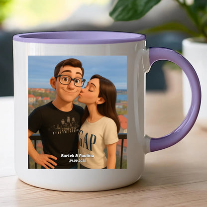 Kubek z własnym zdjęciem - jak z bajki! [AI]