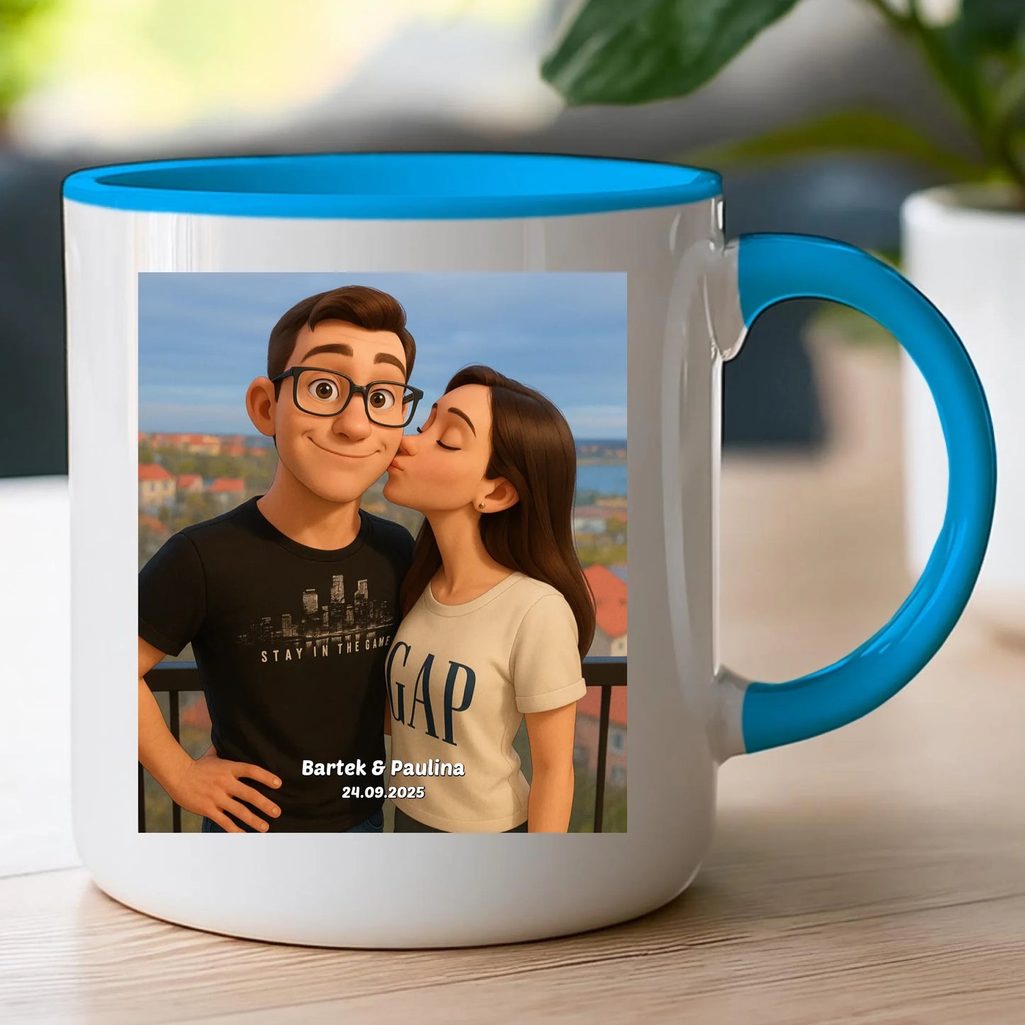 Kubek z własnym zdjęciem - jak z bajki! [AI]