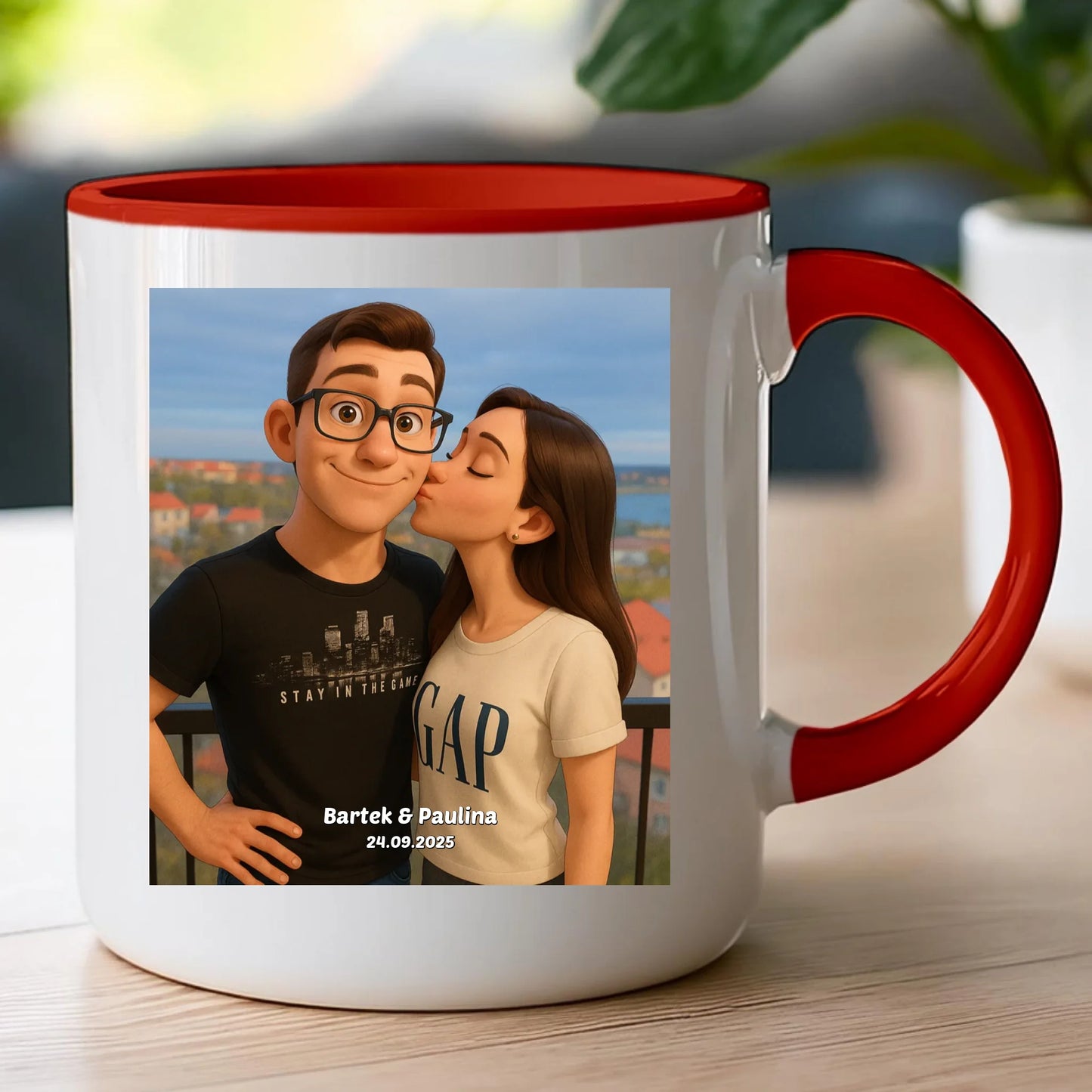 Kubek z własnym zdjęciem - jak z bajki! [AI]