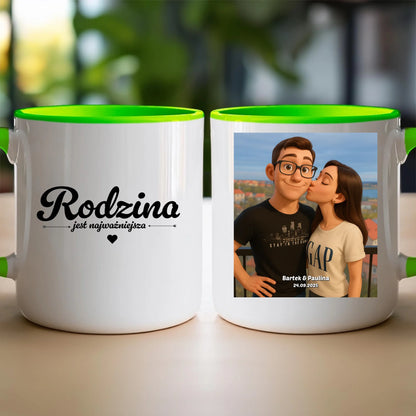 Kubek z własnym zdjęciem - jak z bajki! [AI]