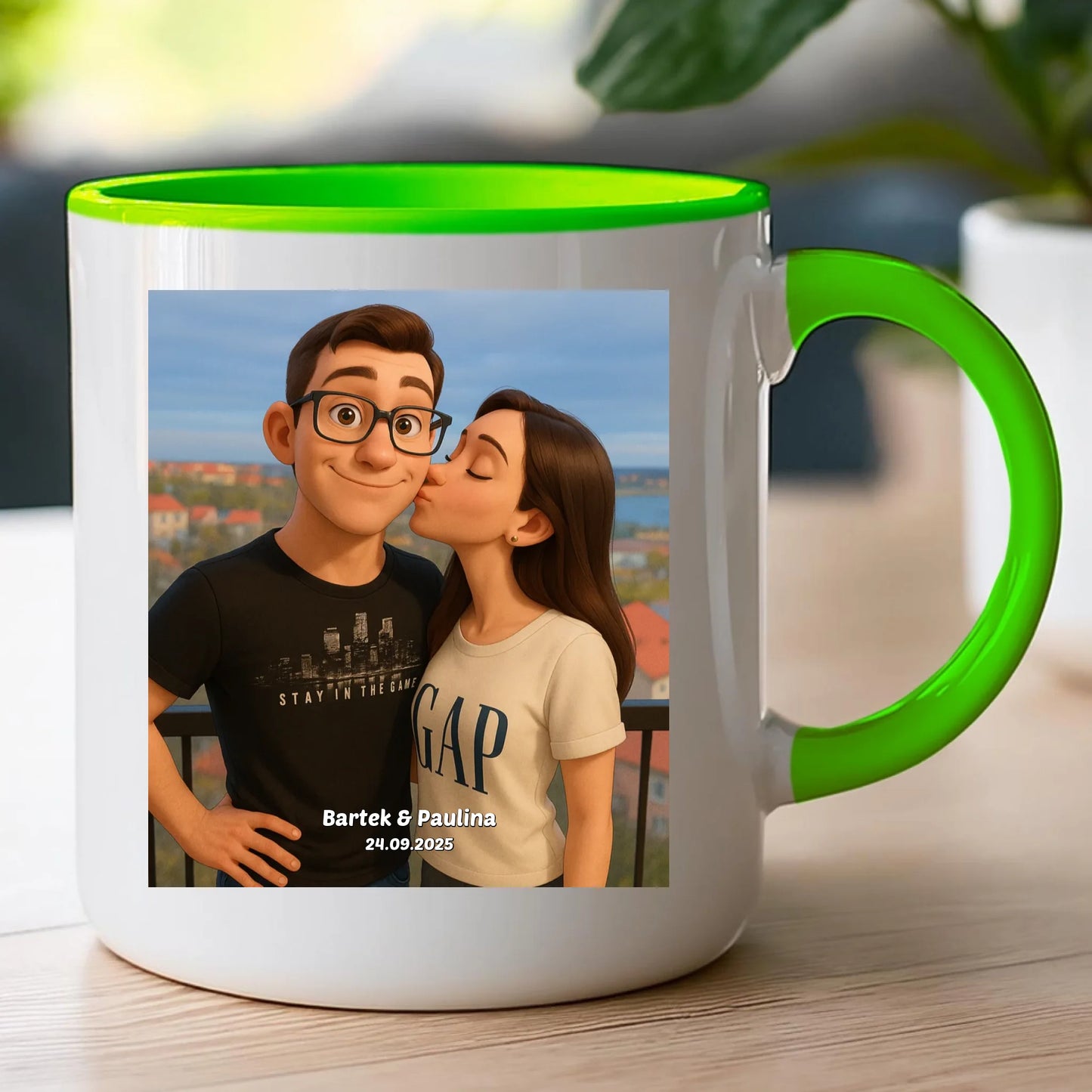 Kubek z własnym zdjęciem - jak z bajki! [AI]