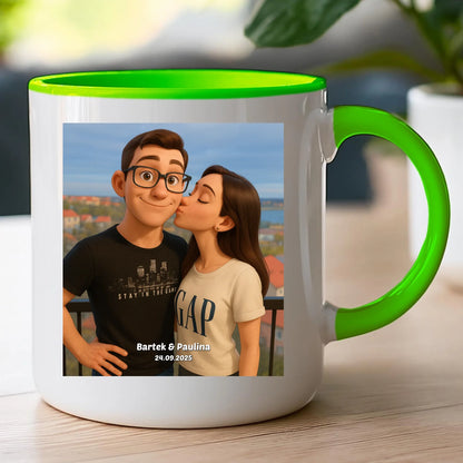 Kubek z własnym zdjęciem - jak z bajki! [AI]