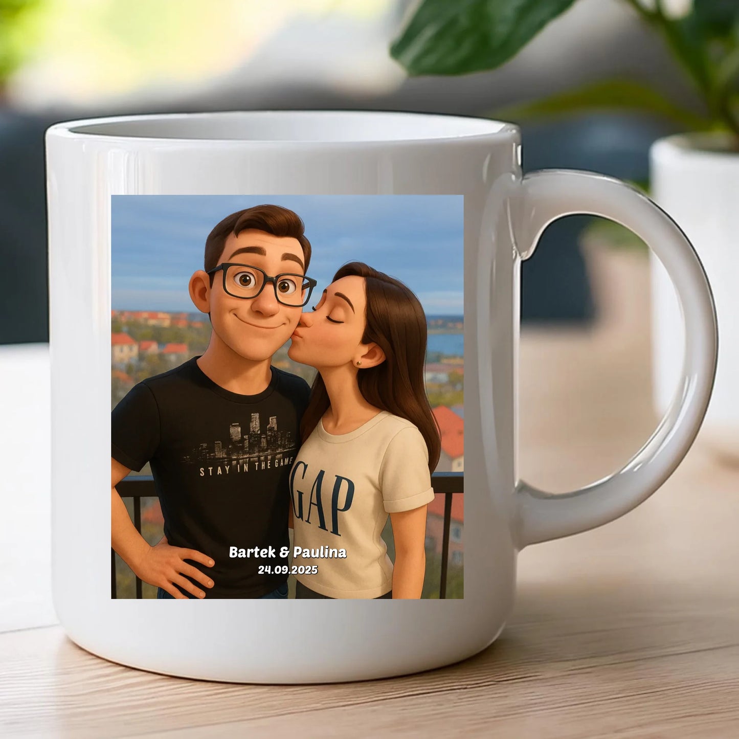 Kubek z własnym zdjęciem - jak z bajki! [AI]