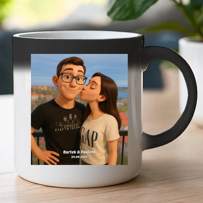 Kubek z własnym zdjęciem - jak z bajki! [AI]