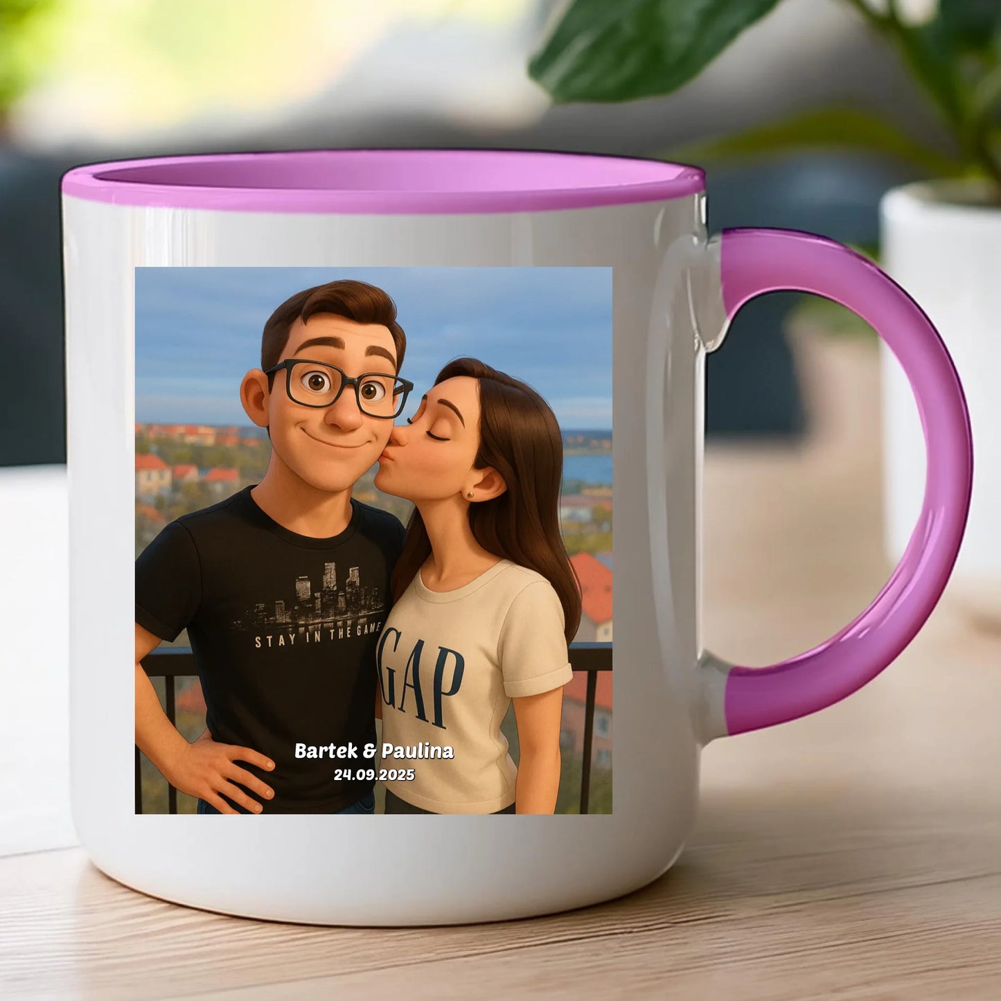 Kubek z własnym zdjęciem - jak z bajki! [AI]