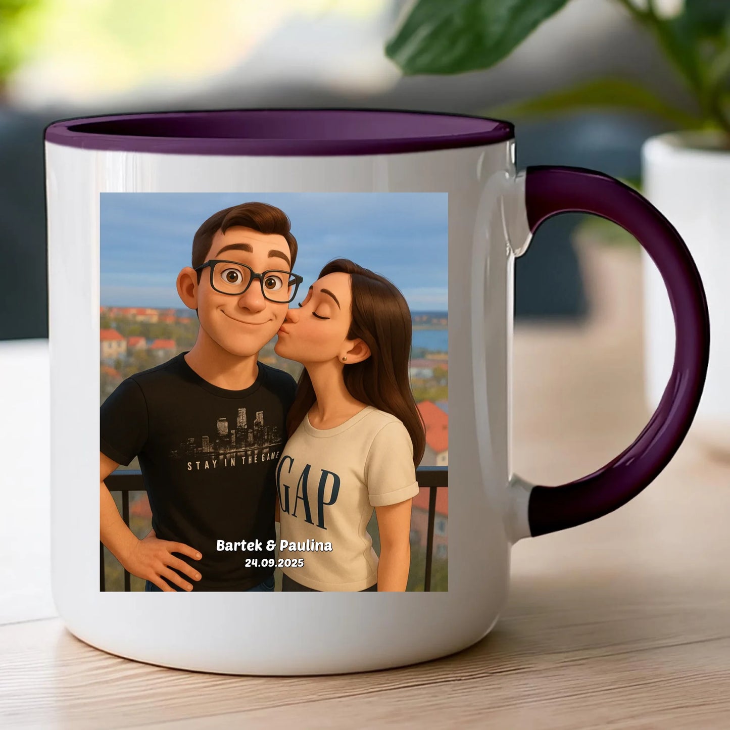 Kubek z własnym zdjęciem - jak z bajki! [AI]