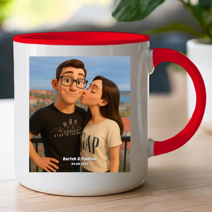 Kubek z własnym zdjęciem - jak z bajki! [AI]