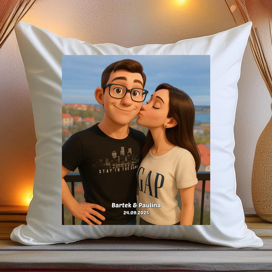 Poduszka z własnym zdjęciem - jak z bajki! [AI]