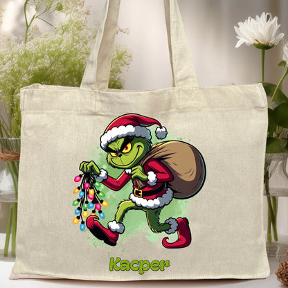 Torba personalizowana świąteczna - Grinch #17