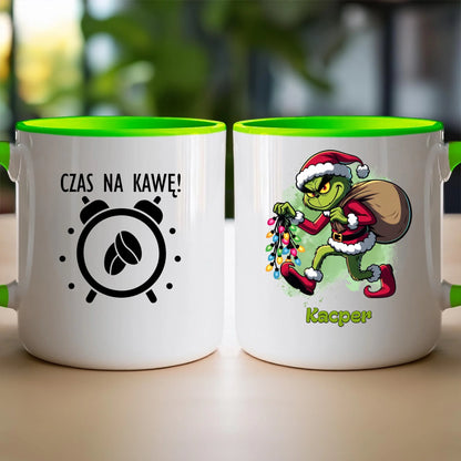 Kubek personalizowany świąteczny - Grinch #17