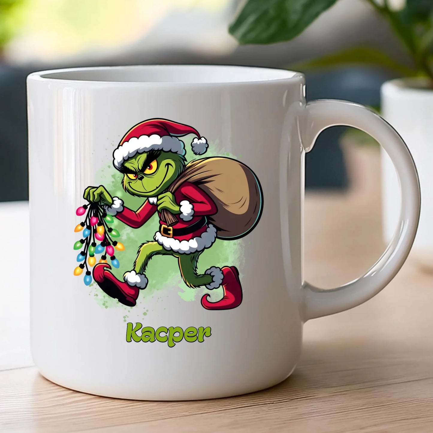 Kubek personalizowany świąteczny - Grinch #17