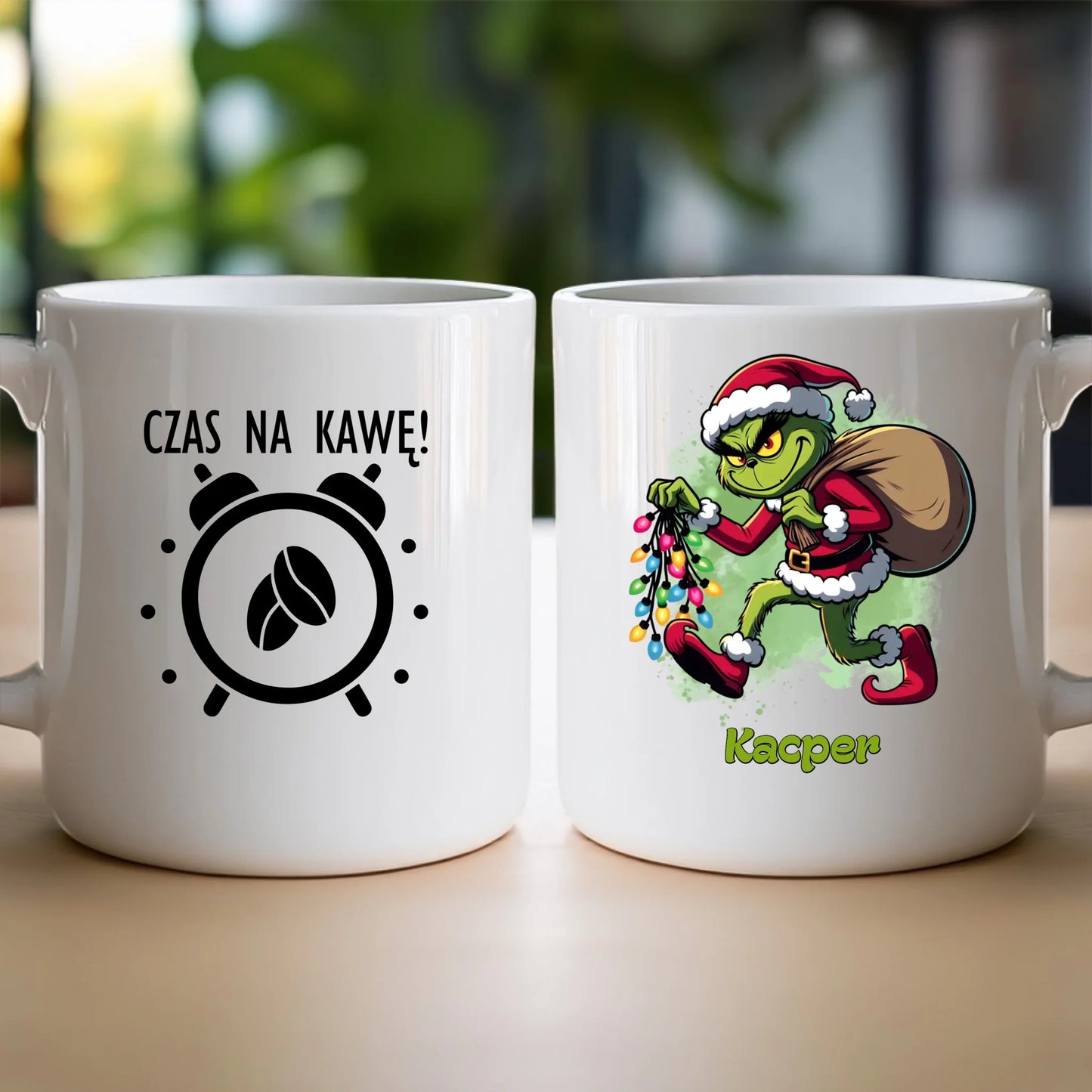 Kubek personalizowany świąteczny - Grinch #17