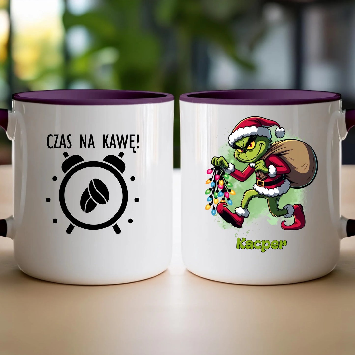 Kubek personalizowany świąteczny - Grinch #17