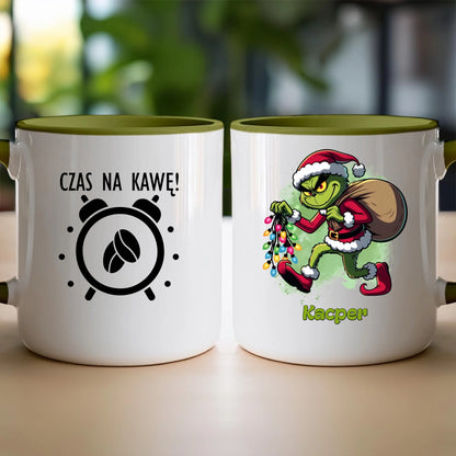 Kubek personalizowany świąteczny - Grinch #17