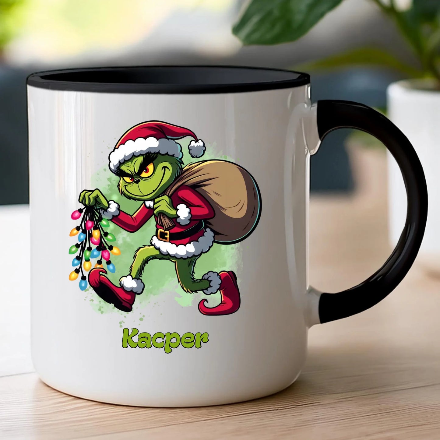 Kubek personalizowany świąteczny - Grinch #17