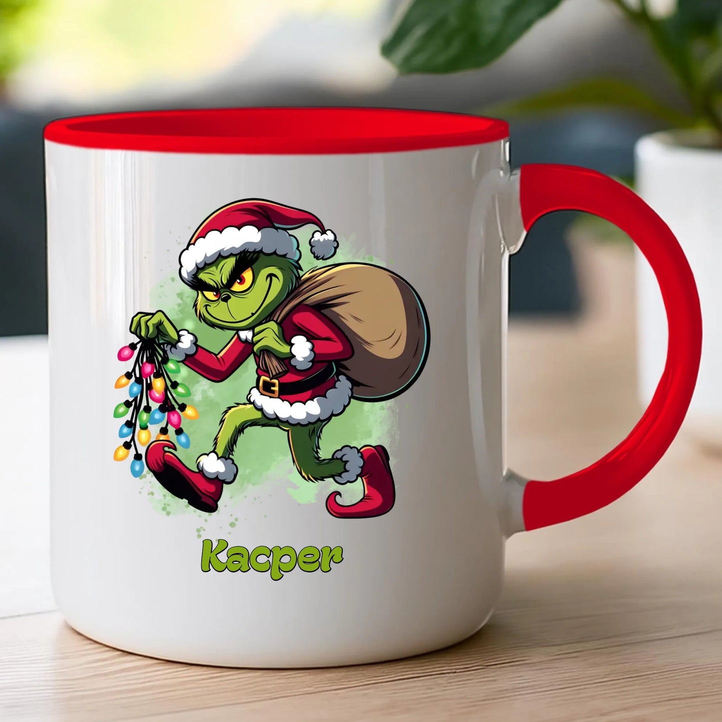 Kubek personalizowany świąteczny - Grinch #17