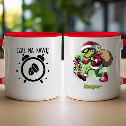 Kubek personalizowany świąteczny - Grinch #17