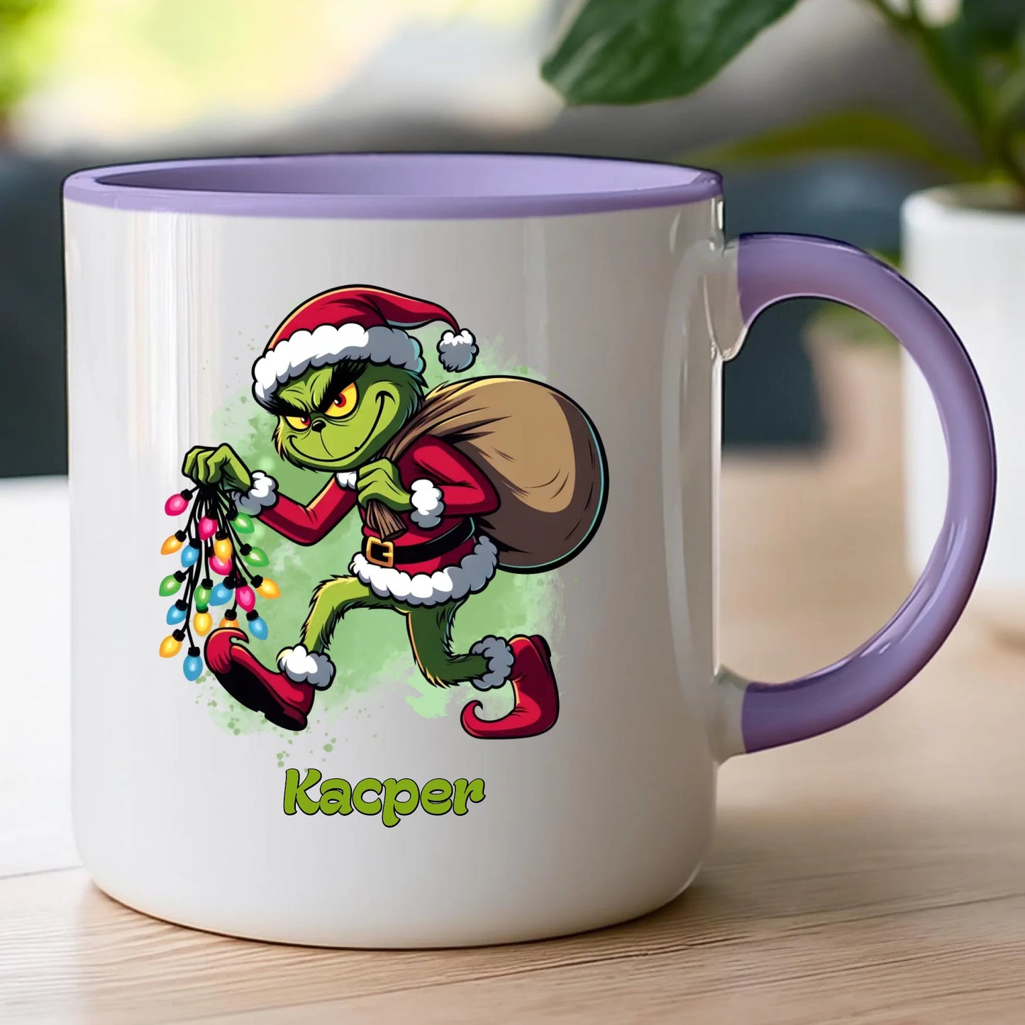 Kubek personalizowany świąteczny - Grinch #17