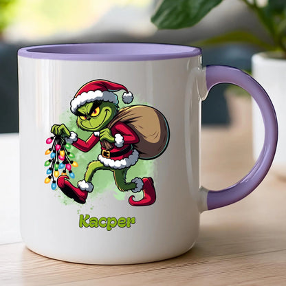 Kubek personalizowany świąteczny - Grinch #17