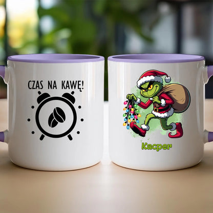 Kubek personalizowany świąteczny - Grinch #17