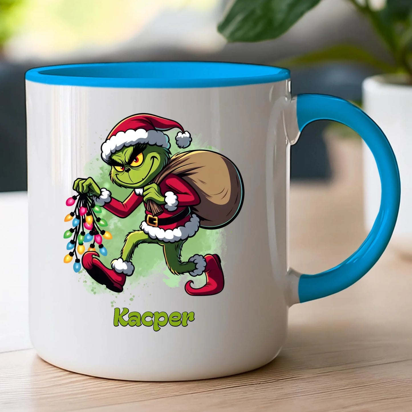 Kubek personalizowany świąteczny - Grinch #17